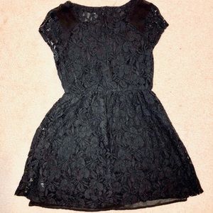 Coincidence & Chance Black Lace Dress